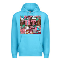 Ocean Blue rt Premium Hoodie - LillyAllenDesigns