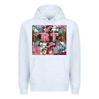 White rt Premium Hoodie - LillyAllenDesigns