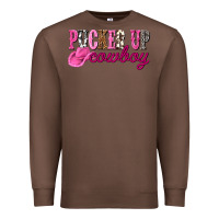 Chestnut pucker up cowboy Premium Sweatshirt - NancyCooperArtShop
