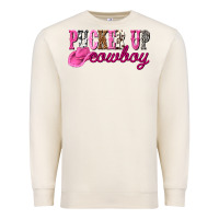 Sandshell pucker up cowboy Premium Sweatshirt - NancyCooperArtShop