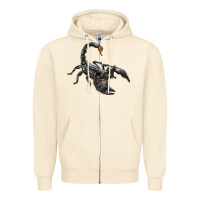 Sandshell scorpion Zipper Hoodie - LillyAllenDesigns