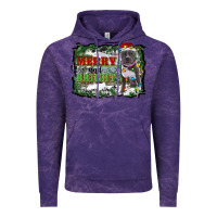 Cloud Purple merry and bright pitbull with farm Vintage Hoodie - RanaPortraitStore
