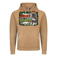 Vintage Camel merry and bright pitbull with farm Vintage Hoodie - RanaPortraitStore