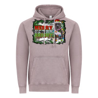 Vintage Zinc merry and bright pitbull with farm Vintage Hoodie - RanaPortraitStore
