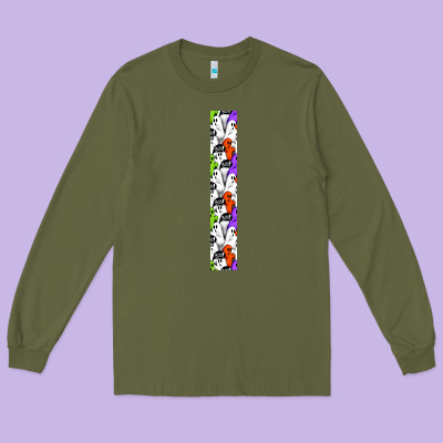 Halloween Key Fob 24 Long Sleeve Tee Designed By Bundleandbundleshop