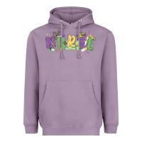 Lavender nurse mardi gras Heavyweight Hoodie - MaliasSmallBusiness