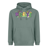 Sage nurse mardi gras Heavyweight Hoodie - MaliasSmallBusiness
