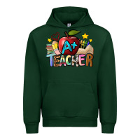 Foreset Green a teacher Urban Hoodie - NancyCooperArtShop