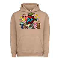 Pigment Burro a teacher Urban Hoodie - NancyCooperArtShop
