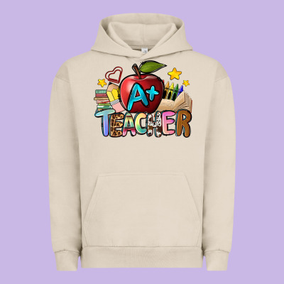 A Teacher Urban Hoodie Designed By Nancycooperartshop