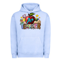 Pigment Grape Ice a teacher Urban Hoodie - NancyCooperArtShop