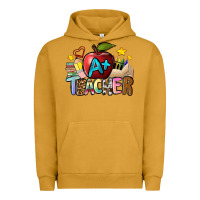 Pigment Peanut Butter a teacher Urban Hoodie - NancyCooperArtShop