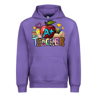 Tulip a teacher Urban Hoodie - NancyCooperArtShop