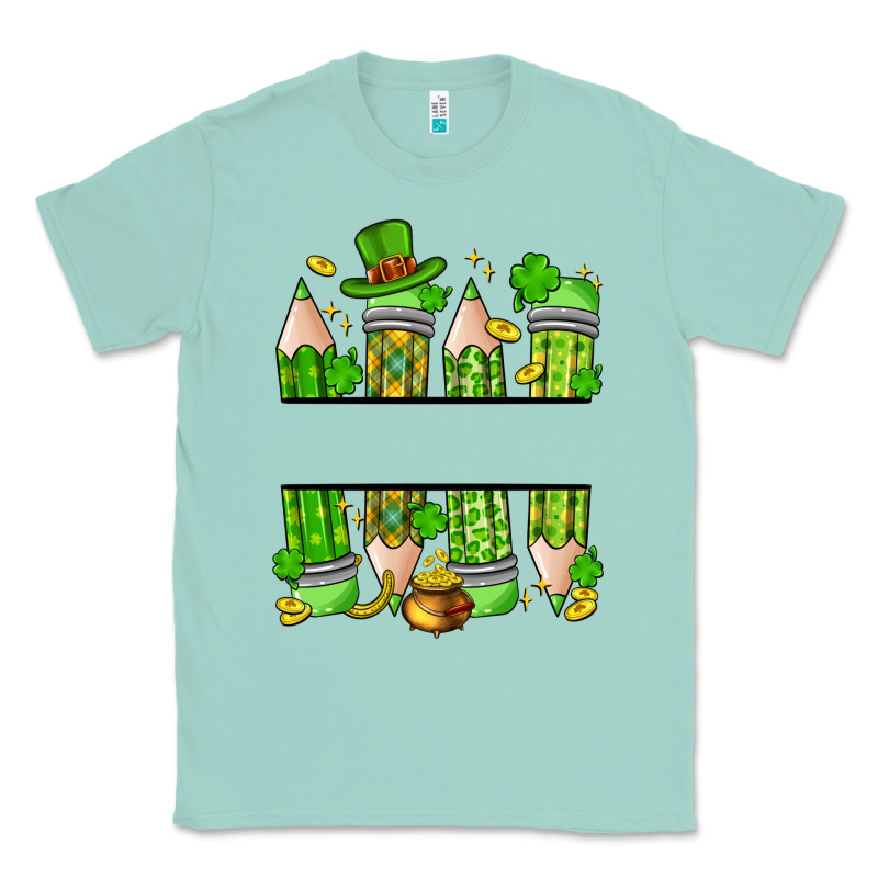 Personalized St. Patrick's Day Pencils Classic Tee by Artiststas | Teevron