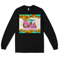 Black western cna Long Sleeve Tee - AdoDesignShop