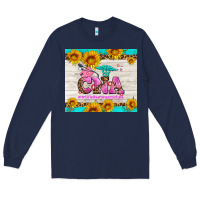 Navy western cna Long Sleeve Tee - AdoDesignShop