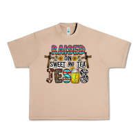 Burro raised on sweet and tea jesus Urban Heavy Tee - CowhideDigitalArt