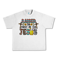 Lunar Rock raised on sweet and tea jesus Urban Heavy Tee - CowhideDigitalArt