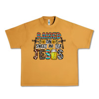Peanut Butter raised on sweet and tea jesus Urban Heavy Tee - CowhideDigitalArt