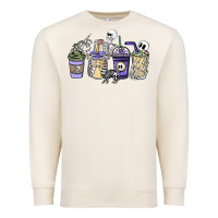 Sandshell skeleton coffee cups Premium Sweatshirt - NancyCooperArtShop