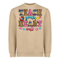 Mushroom teach your heart out Heavyweight Sweatshirt - Zillion Design Studio