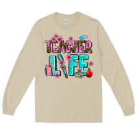 Mushroom teacher life Long Sleeve Tee - AdoDesignShop