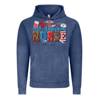 Vintage Denim all american nurse Vintage Hoodie - texasbilliewilder