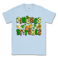 Dusty Blue pinches get stitches Classic Tee - Artiststas