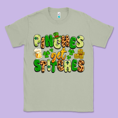 Pinches Get Stitches Classic Tee Designed By Artiststas