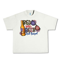 Pistachio red white beer and boozed Urban Heavy Tee - CowhideDigitalArt