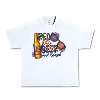 White red white beer and boozed Urban Heavy Tee - CowhideDigitalArt