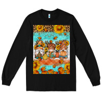 Black Fall gnomes Long Sleeve Tee - Artiststas