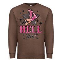 Chestnut the hell i wont cowgirl Premium Sweatshirt - MaliasSmallBusiness