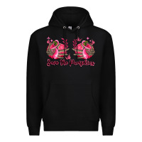 Black save the pumpkins Premium Hoodie - LillyAllenDesigns