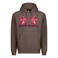Coffee save the pumpkins Premium Hoodie - LillyAllenDesigns