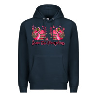 Navy save the pumpkins Premium Hoodie - LillyAllenDesigns