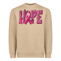 Mushroom Hope Breast Cancer Heavyweight Sweatshirt - texasbilliewilder