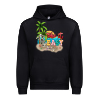 Black take it easy Urban Hoodie - NancyCooperArtShop