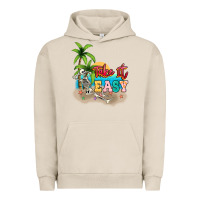 Pigment French Oak take it easy Urban Hoodie - NancyCooperArtShop
