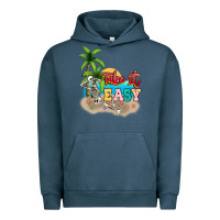 Pigment Midnight Navy take it easy Urban Hoodie - NancyCooperArtShop