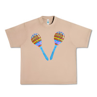 Burro blue maracas Urban Heavy Tee - FaDigitalArtStudio