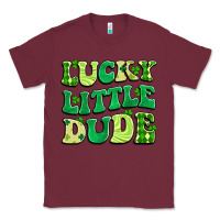 Burgundy lucky little dude Classic Tee - Artiststas