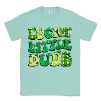 Seafoam lucky little dude Classic Tee - Artiststas