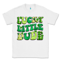 White lucky little dude Classic Tee - Artiststas