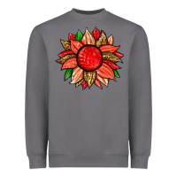 Storm strawberry sunflower Heavyweight Sweatshirt - Zillion Design Studio