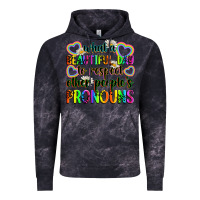 Cloud Black what a beautiful day to respect other people's pro Vintage Hoodie - Zillion Design Studio