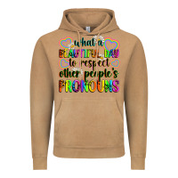 Vintage Camel what a beautiful day to respect other people's pro Vintage Hoodie - Zillion Design Studio
