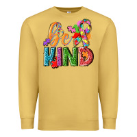Antique Gold autism be kind Premium Sweatshirt - NancyCooperArtShop