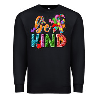 Black autism be kind Premium Sweatshirt - NancyCooperArtShop