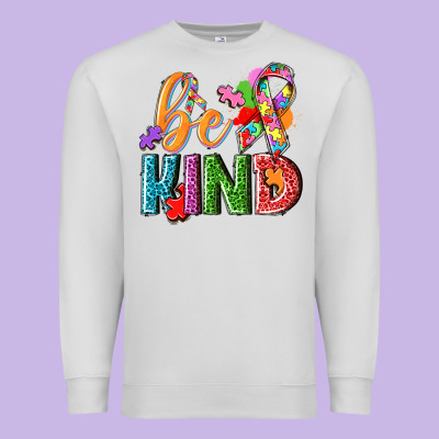 Autism Be Kind Premium Sweatshirt Designed By Nancycooperartshop